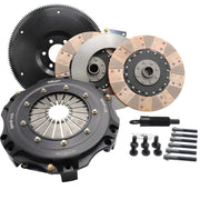 ST-246 twin disc clutch for 6-bolt crank LS engines up to 1250 lb./ft. engine torque