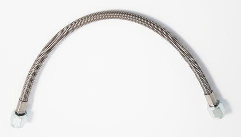 12" Braided Stainless Steel Line
