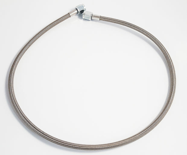 24" Braided Stainless Steel Line