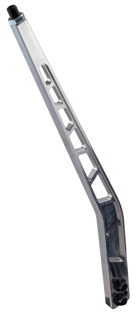 Bowler Billet Aluminum Shift Lever Industrial Pocket Design (14", 19° Kickback)